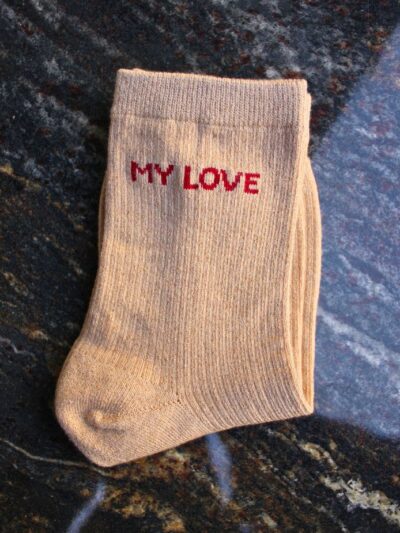 Chaussettes message femme