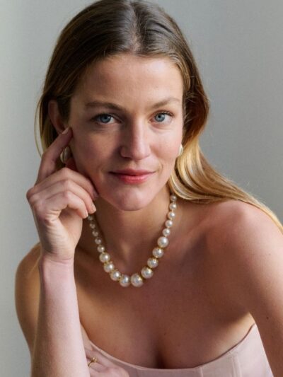 Collier perles fantaisie