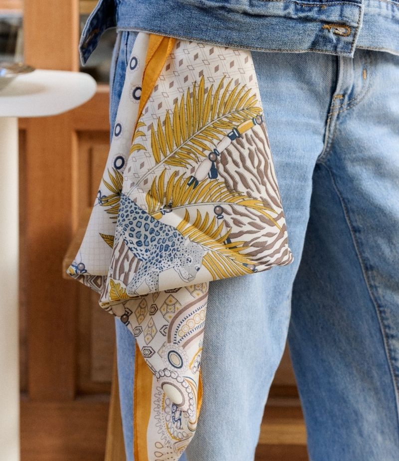 Foulard imprimé femme