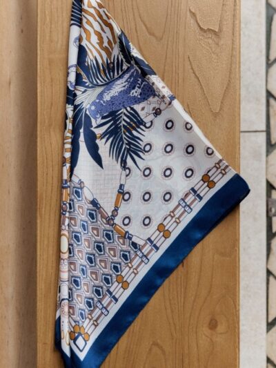Foulard imprimé carré