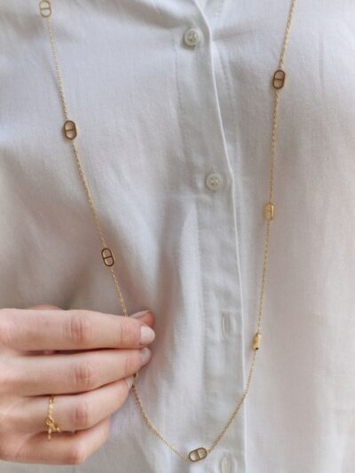 Sautoir long femme tendance​