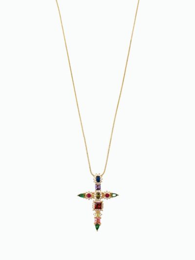 Collier pendentif croix