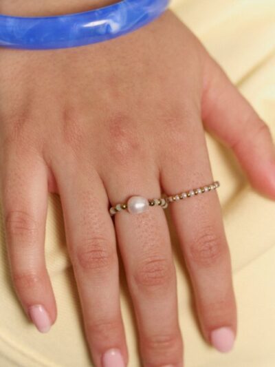 Bague élastique femme