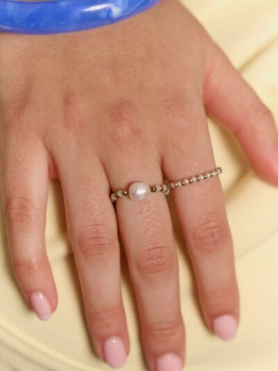 Bague avec élastique