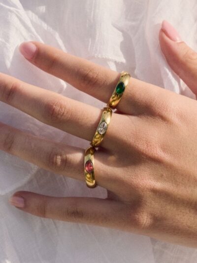 Bague chevalière pour femme