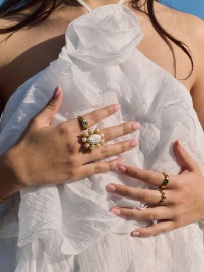 Bague chevalière pour femme