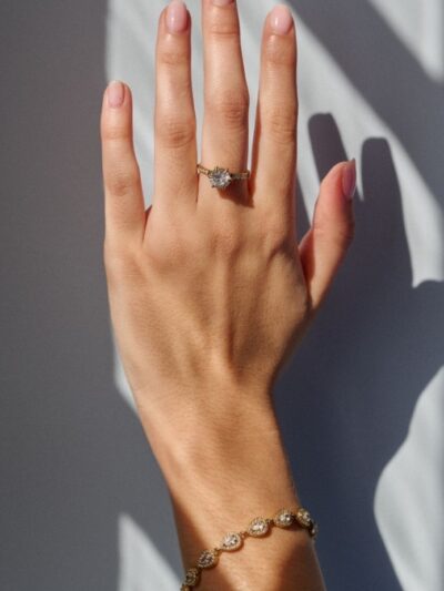 Bague à strass