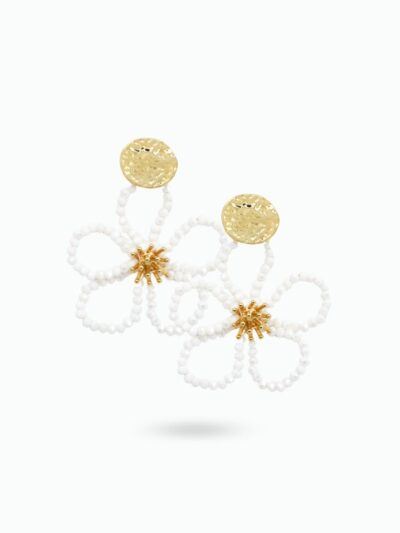 Boucles d'oreilles marguerites
