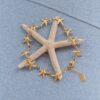 Cheville bracelet​​ étoiles de mer