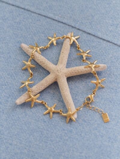Cheville bracelet​​ étoiles de mer