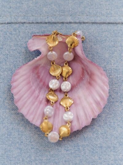 Chaine de cheville acier inoxydable doré