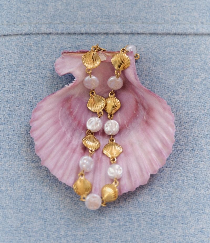 Chaine de cheville acier inoxydable doré​