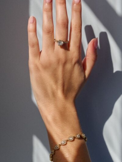 Bracelet strass femme