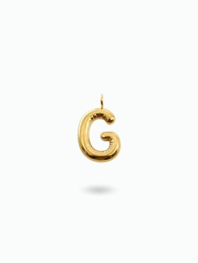 pendentif en lettre g