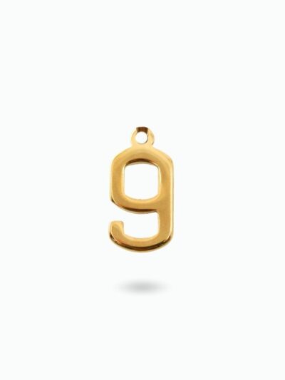 Pendentif chiffre 9