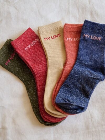 Chaussettes message femme