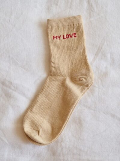 Chaussettes message femme