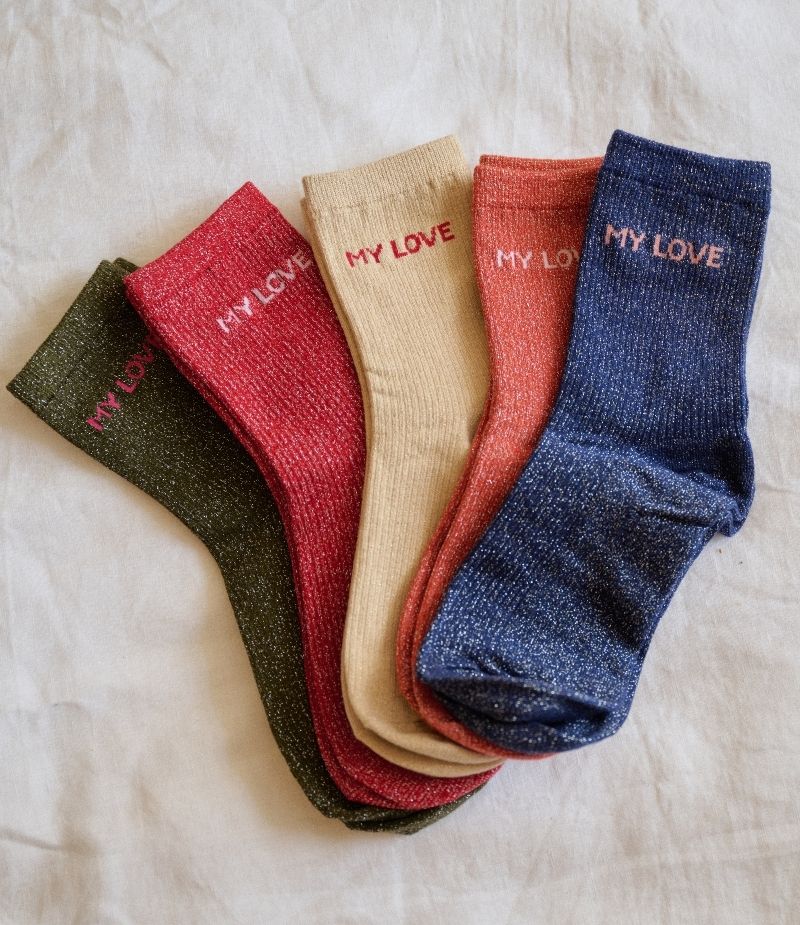 Chaussettes message femme