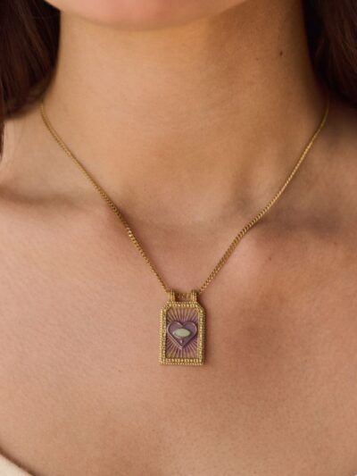 Collier pendentif cœur