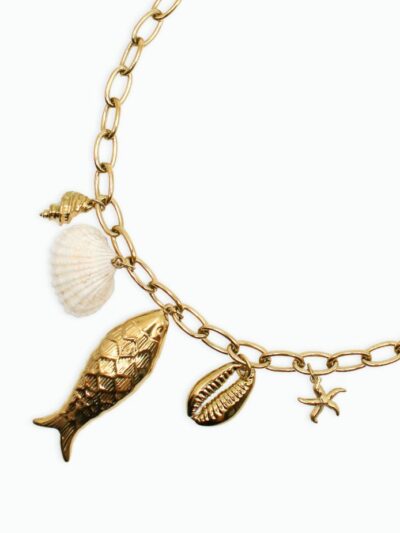 Collier gros pendentifs