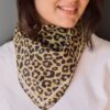 Foulard léopard femme