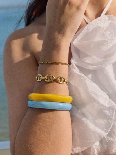 Bracelet vintage​​​ maille marine