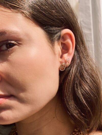 Boucles d oreilles puces acier inoxydable