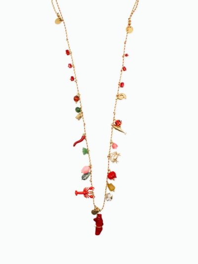 Collier long femme