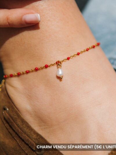 Bracelet de cheville acier inoxydable
