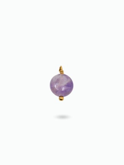 pendentif en pierre améthyste