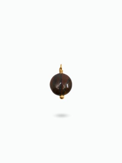 pendentif en pierre œil de tigre