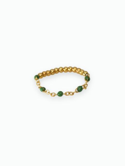 Bague colorée femme​