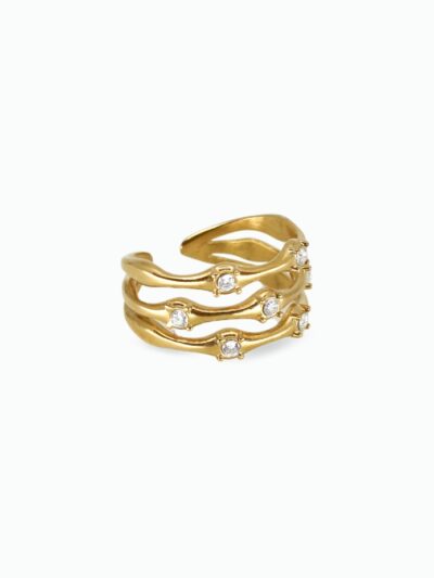 Bague strass