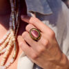 Bague épaisse femme