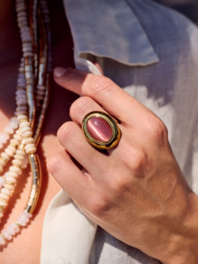 Bague épaisse femme