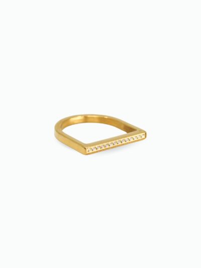 Bague inoxydable femme