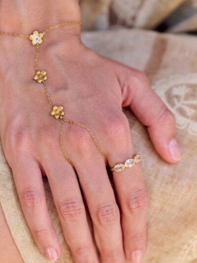 Bague pierre naturelle femme​​​