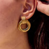 Grosse boucle d'oreille