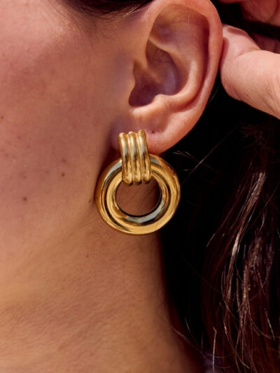 Grosse boucle d'oreille