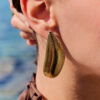 Grosses boucles d'oreilles pendantes originales​