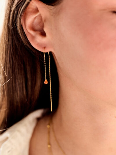 Boucles d'oreilles longues​