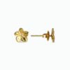 Boucle d'oreille puce fleur​