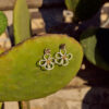 Boucles d'oreilles marguerites