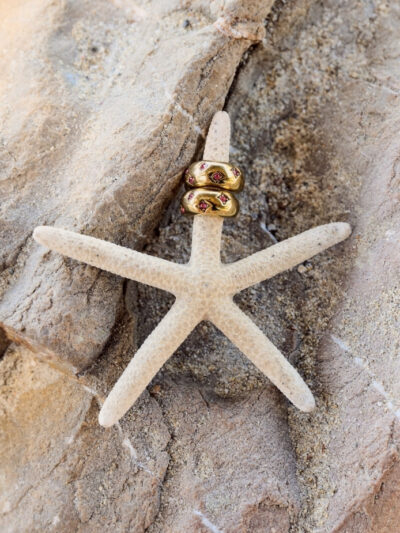 Mini créoles strass​
