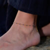 Bracelet de cheville acier inoxydable