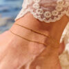 Bracelet cheville femme