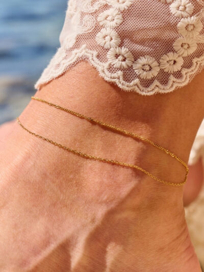 Bracelet cheville femme