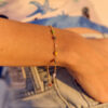 Bracelet perles colorées