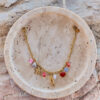 Bracelet charms colorés