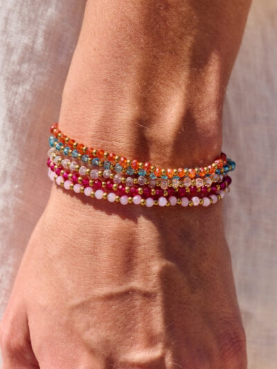 Bracelet perles colorées​